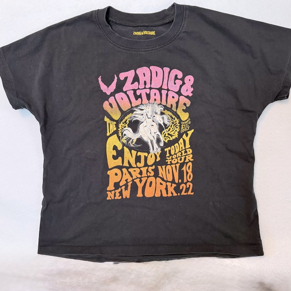 Kids zadig & voltaire kids graphic tee